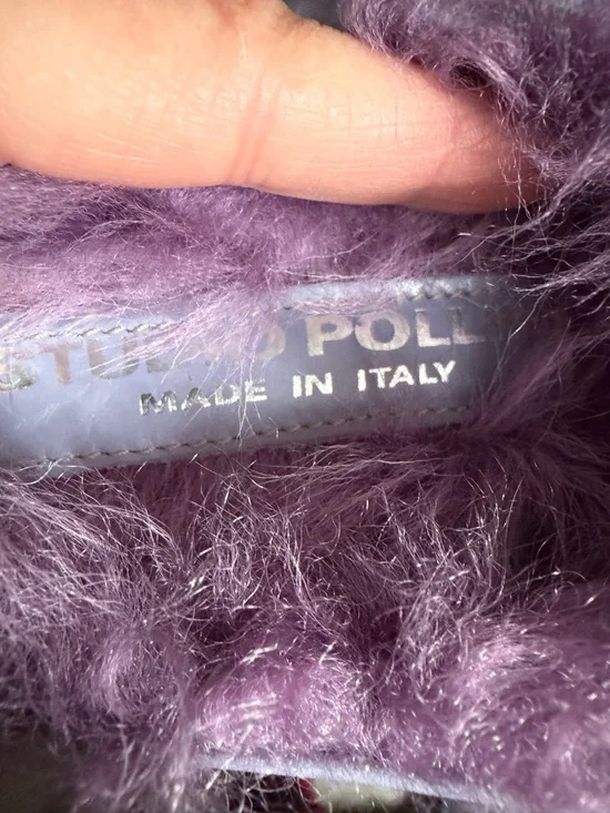 Studio Pollini Leather Slides - Picture 2 of 2